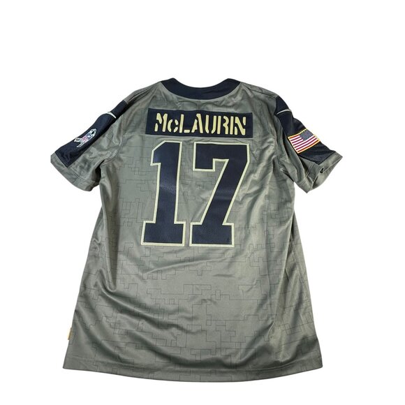 Washington Commanders NFL Nike Salute to Service Limited Jersey Sz L 17 McLaurin - Picture 11 of 11